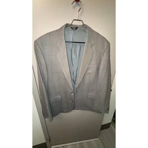 Vintage Emilio Bruzzi 100% Wool Plaid Blazer